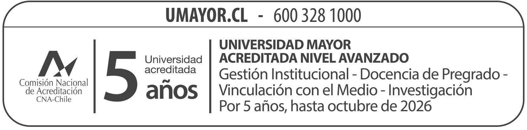 Acreditación - Universidad Mayor