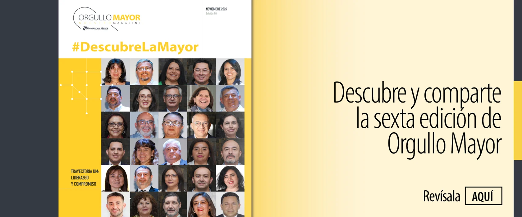 Revista Orgullo Mayor sexta edición